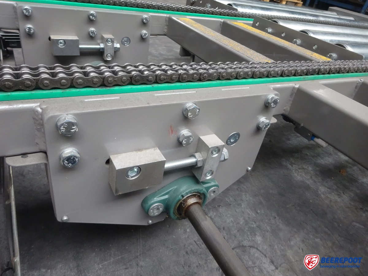 Rollenbaan-/kettingbaanwissels